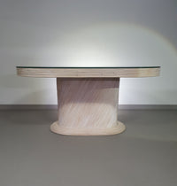 Pensil reed / Split reed table / 3 × chair / dining set /
