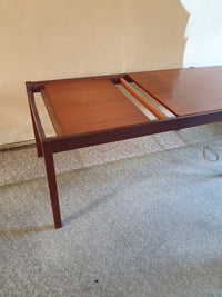 VINTAGE UITSCHUIFBARE EETTAFEL CEES BRAAKMAN VOOR PASTOE JAPANSE SERIE JAREN '60