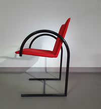 CIRKEL ARM STOELEN VAN PIERRE MAZAIRAC &amp; KAREL BOONZAAIJER VOOR METAFORM 1980S