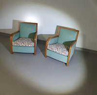 2 x Molteni arm chair / Harmonica / 1980s