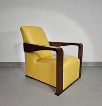 Hugo Ridder
 Prachtige staat / 2 x Ying fauteuil / Hurgues Chevalier / leer / van Chafik Gasmi
