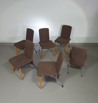Hennie de Jong stoelen jaren 80 set van 6
