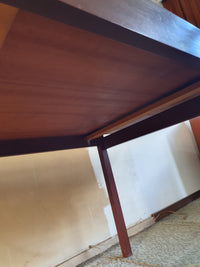 VINTAGE UITSCHUIFBARE EETTAFEL CEES BRAAKMAN VOOR PASTOE JAPANSE SERIE JAREN '60