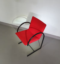 CIRKEL ARM STOELEN VAN PIERRE MAZAIRAC &amp; KAREL BOONZAAIJER VOOR METAFORM 1980S