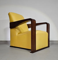 Hugo Ridder
 Prachtige staat / 2 x Ying fauteuil / Hurgues Chevalier / leer / van Chafik Gasmi