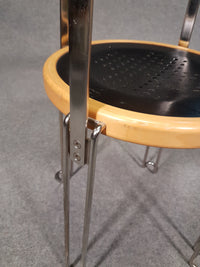 Set 4 postmoderne fauteuils B6 - Borge Lindau voor Bla Station - jaren 80