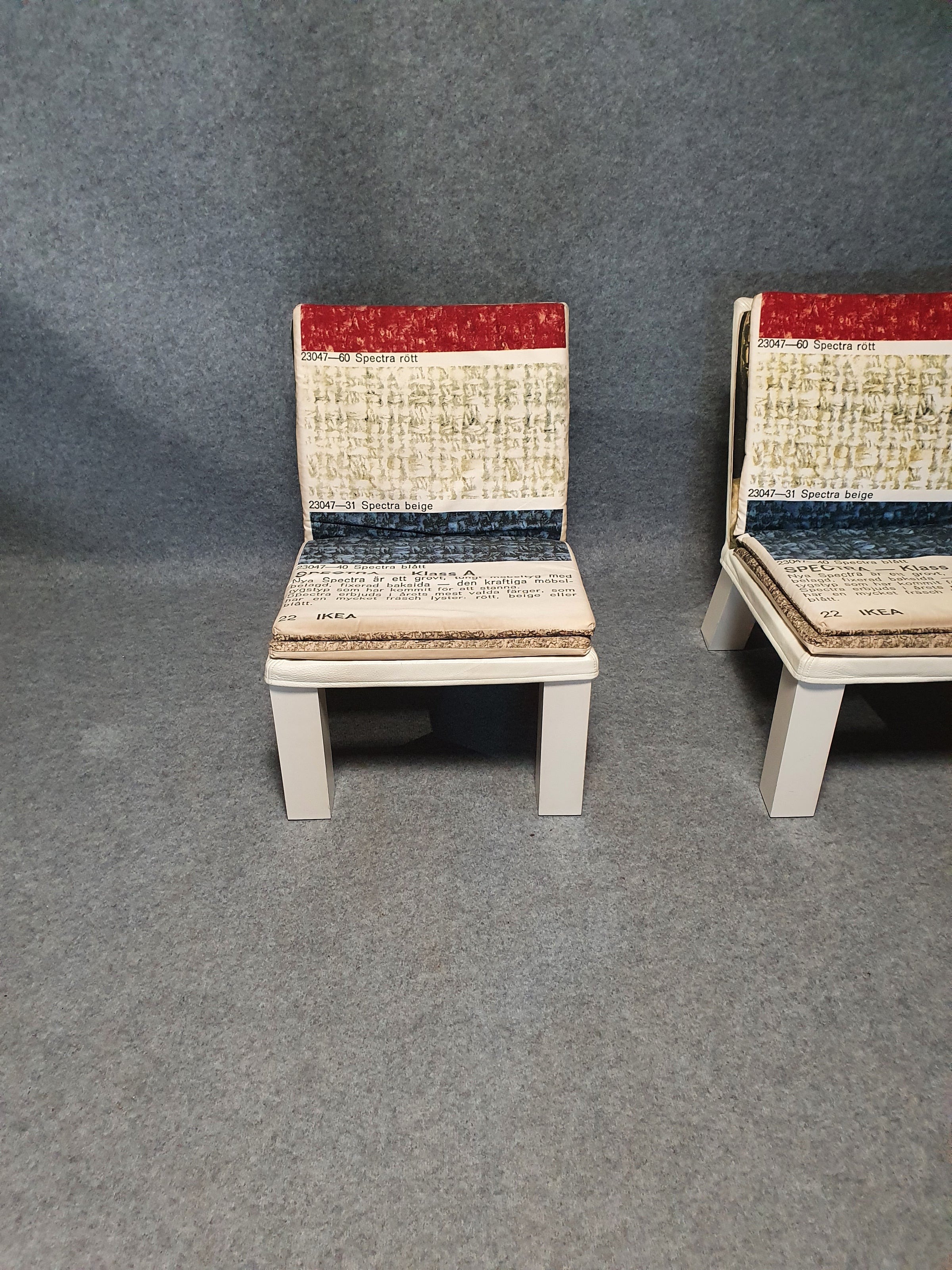 2 x Ikea PS special edition Selma stoelen. Zeldzame verzamelbare hedendaagse IKEA PS SELMA EASY CHAIR limited edition 2008.
