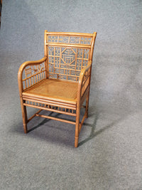 4 x mcguire rotan stoel gemerkt Chinoiserie Chique bamboe