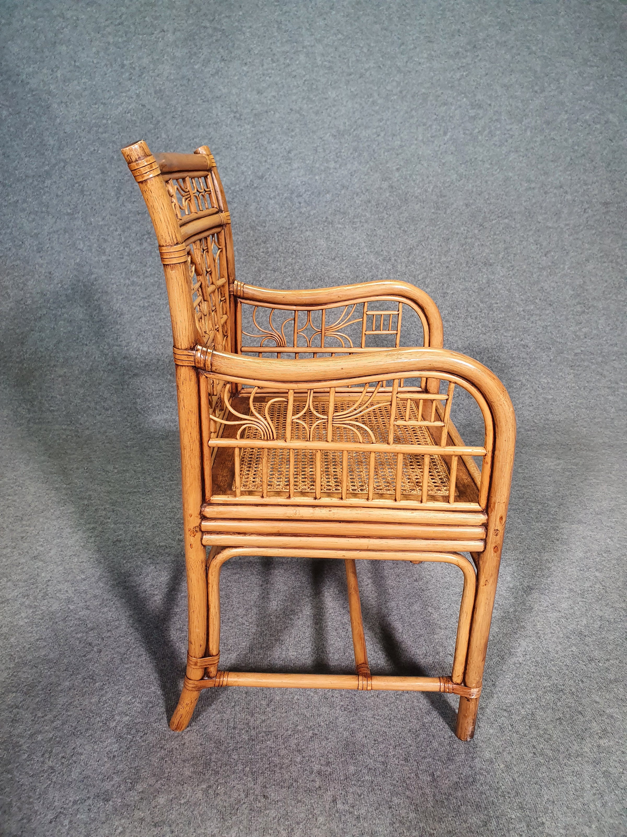 4 x mcguire rotan stoel gemerkt Chinoiserie Chique bamboe