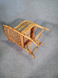 4 x mcguire rotan stoel gemerkt Chinoiserie Chique bamboe
