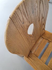 Eikenhouten loungestoelen jaren 60