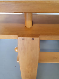 Table easels, Zanotta, CAVALLETTI LEONARDO (pair), Achille Castiglioni, 1979.