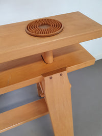 Table easels, Zanotta, CAVALLETTI LEONARDO (pair), Achille Castiglioni, 1979.