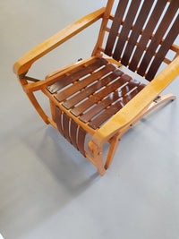 Chair bentwood Thonet Siesta Medizinal 1951 lounge chair