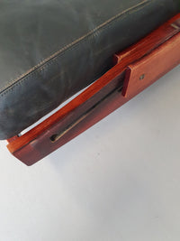 Gianni Songia Zwarte leren slaapbank model GS-195 voor Sormani, Italië, 1963

 #giannisongia #dakbedekking #sormani
