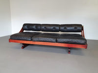 Gianni Songia Zwarte leren slaapbank model GS-195 voor Sormani, Italië, 1963

 #giannisongia #dakbedekking #sormani