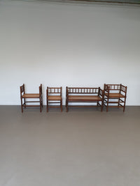 Matching Bobbin family group 1 x bench , 3 x chair.