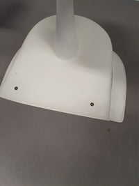 2 x Lusch Tulip Chair, rare, 1972, white design, vintage Colani design