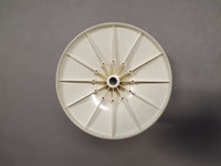 2 x Lusch Tulip Chair, rare, 1972, white design, vintage Colani design