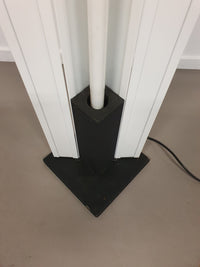 White Ettore Sottsass Moonlight Floor Lamp no. 14104, Italy 1970's