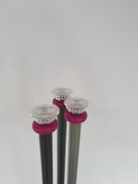 Trilumen vloerlamp van Hans Von Klier voor Bilumen Milano. Lamp gebruikt halogeenlampen. Vloerlamp meet 175 x 30 cm
