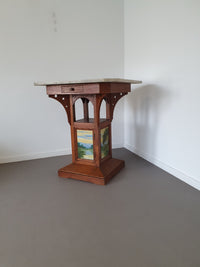 JUAL MEJA INDONESIË TAFEL / MARMEREN BLAD / betaaltafel / Betaaltafel