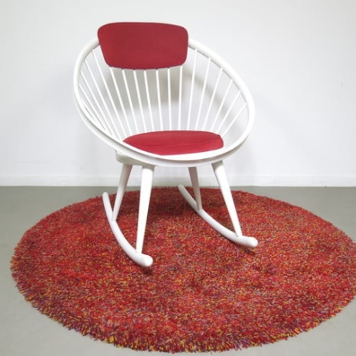 Circke rocking chair by Yngve Ekstrom for Swedese, 1960s