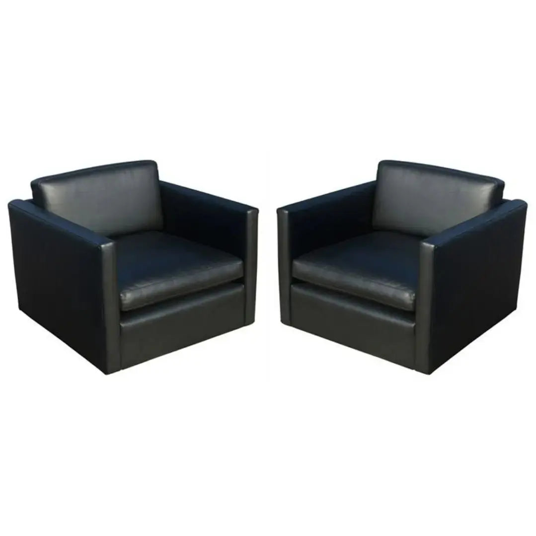 1 x sofa / 2 x Cube club chair / sitting group / Knoll / Charles Pfister /  1971