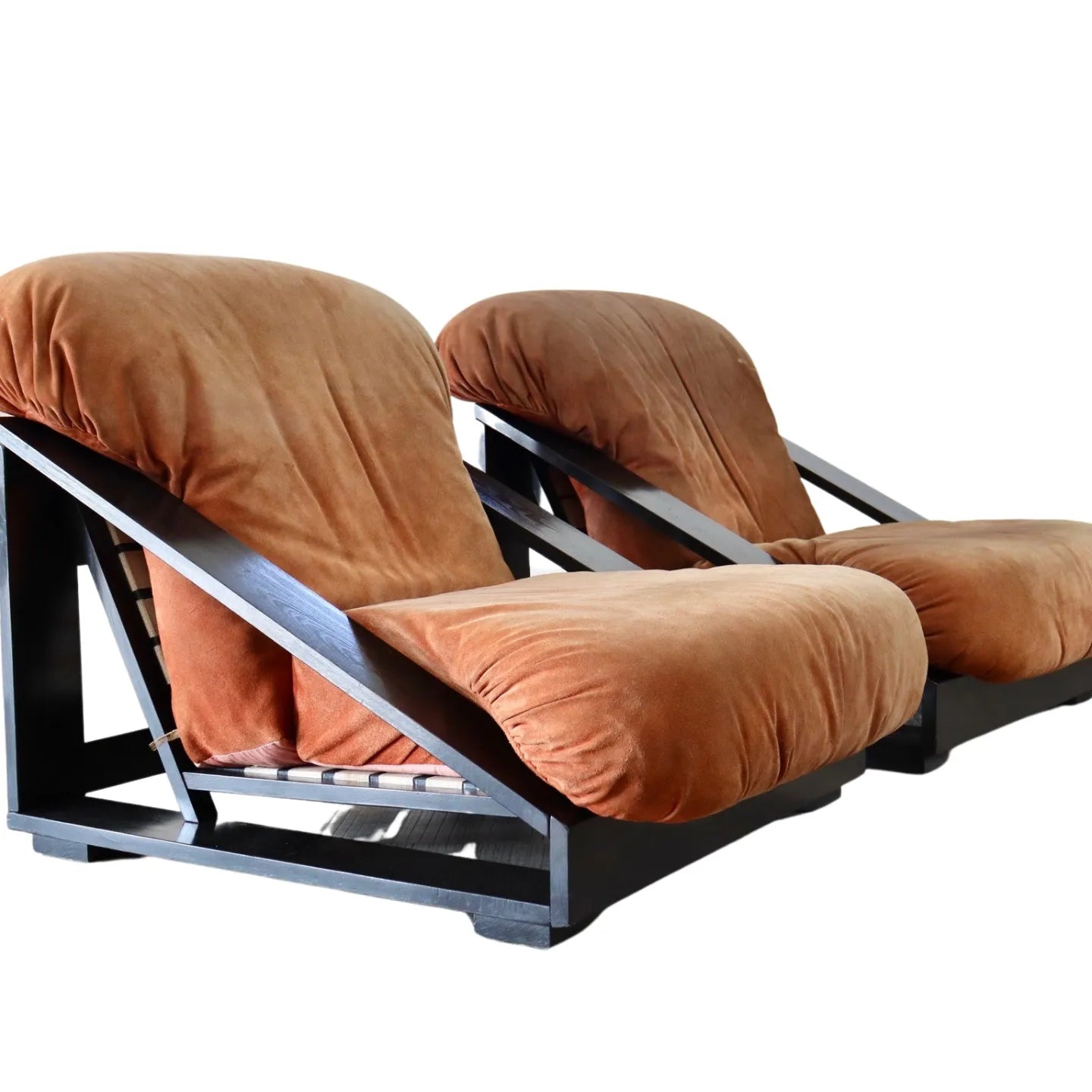 Pine Lounge Chairs van Renato Toso en Roberto Pamio voor Stilwood, 1970