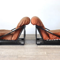 Pine Lounge Chairs van Renato Toso en Roberto Pamio voor Stilwood, 1970