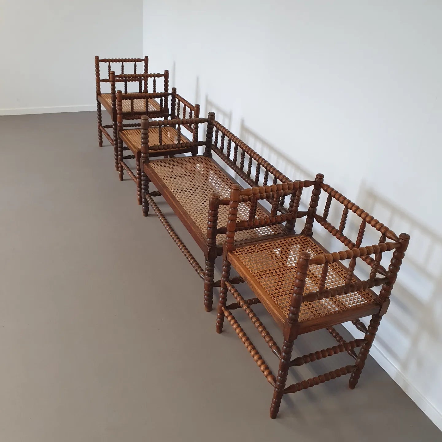 Matching Bobbin family group 1 x bench , 3 x chair.